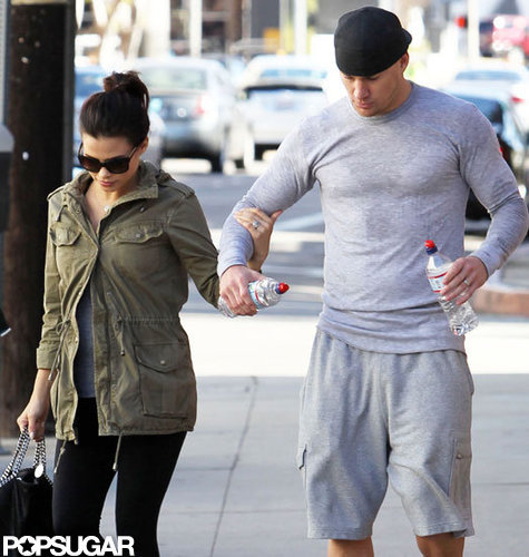 Channing Tatum accompanied his pregnant wife, Jenna Dewan, to a dance class in LA.
Channing Tatum accompanied his pregnant wife, Jenna Dewan, to a dance class in LA.