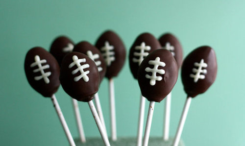 Football Cake Pops Football Cake Pops