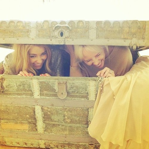 Lauren Conrad goofed around in an antique treasure chest with a friend.
Source: Instagram user laurenconrad
Lauren Conrad goofed around in an antique treasure chest with a friend.
Source: Instagram user laurenconrad