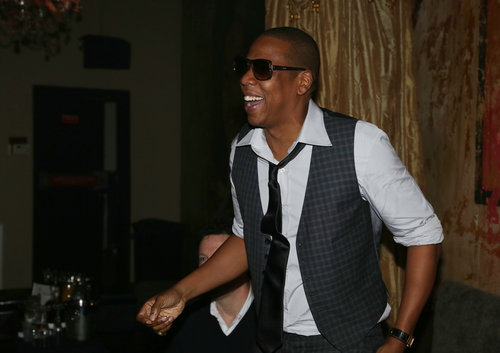 Jay-Z smiled through the 2013 Super Bowl weekend and even hosted a party at The Republic in New Orleans Saturday night.
Jay-Z smiled through the 2013 Super Bowl weekend and even hosted a party at The Republic in New Orleans Saturday night.