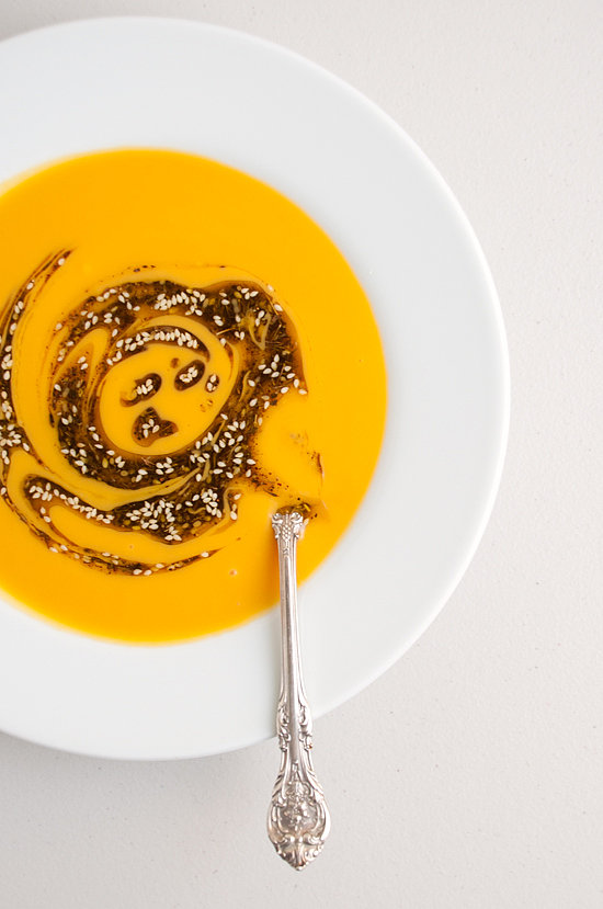 Sweet Potato Soup With Za'atar Oil Sweet Potato Soup With Za'atar Oil