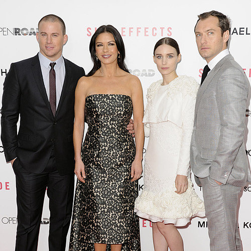Side Effects Premiere: Rooney Mara & Channing Tatum In Suit