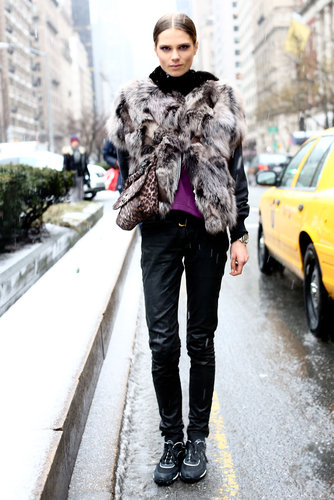 New York Fashion Week Street Style Fall 2013 New York Fashion Week Street Style Fall 2013