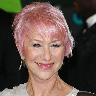 Helen Mirren New Pink Hair | BAFTA Awards 2013