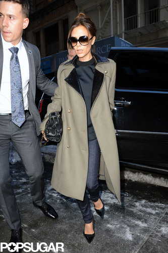 Victoria Beckham Sticks to Her Stylish NYFW Tradition With David Victoria Beckham Sticks to Her Stylish NYFW Tradition With David