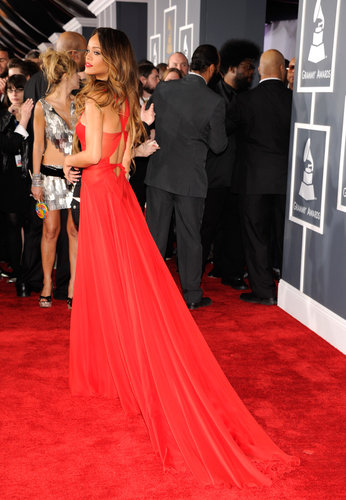 Rihanna's custom Azzedine Alaïa dress was one of the best looks of the night.
Rihanna's custom Azzedine Alaïa dress was one of the best looks of the night.