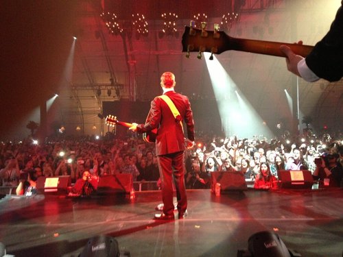 Justin Timberlake performed at a pre-Super Bowl event.
Source: Twitter user jtimberlake
Justin Timberlake performed at a pre-Super Bowl event.
Source: Twitter user jtimberlake