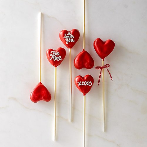 Message-in-a-Heart Cake Pops Message-in-a-Heart Cake Pops