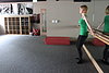 Thigh Exercise Using Door