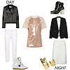 How to Wear Metallic Trend
