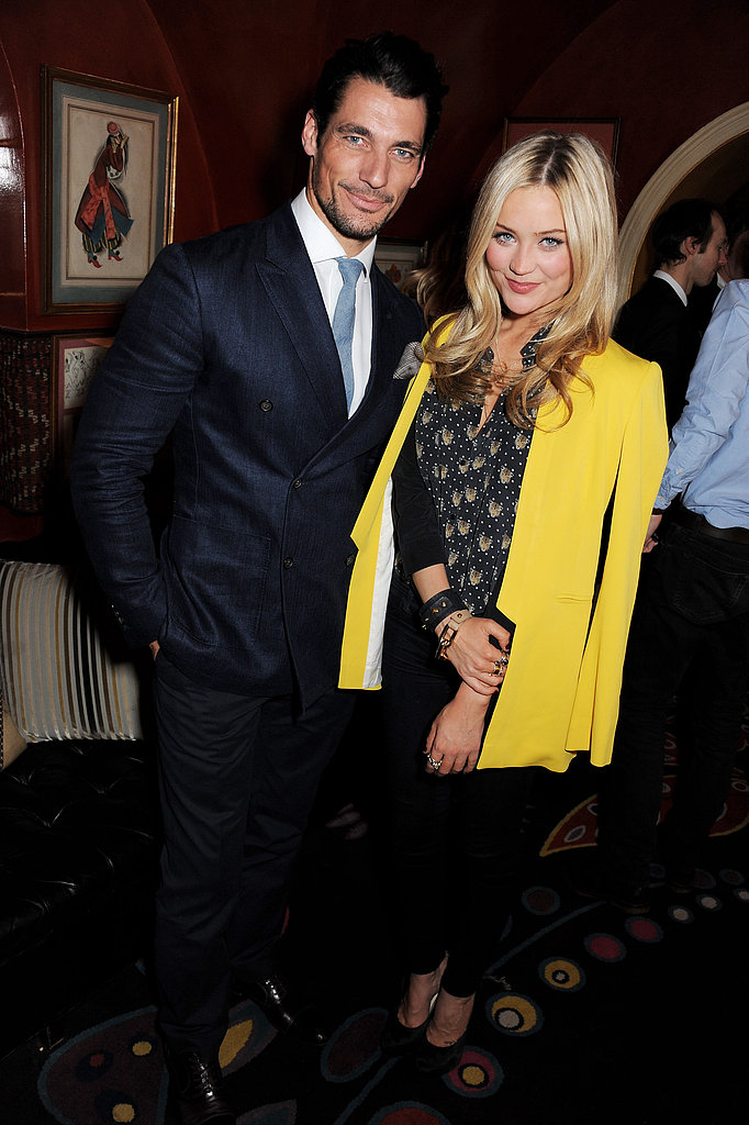 David Gandy and Laura Whitmore David Gandy and Laura Whitmore