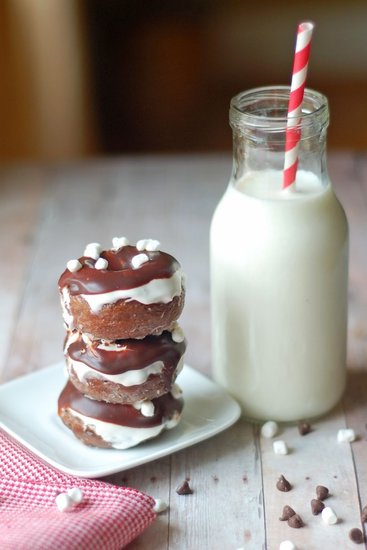 Mini Hot Chocolate Donuts Mini Hot Chocolate Donuts