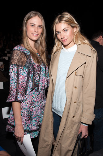 Julie Henderson and Jessica Hart Julie Henderson and Jessica Hart
