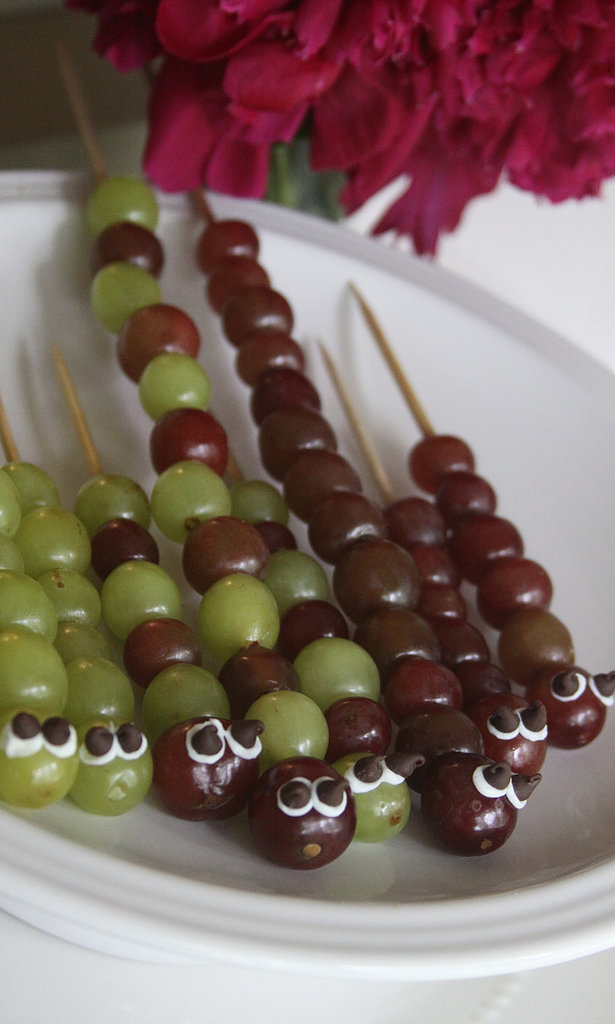 Caterpillar Grape Kabobs Caterpillar Grape Kabobs