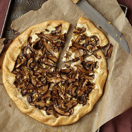 Go Meatless With Chef Carla Hall's Rustic Mushroom Tart Go Meatless With Chef Carla Hall's Rustic Mushroom Tart