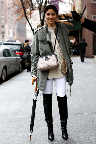 New York Fashion Week Street Style Fall 2013 New York Fashion Week Street Style Fall 2013