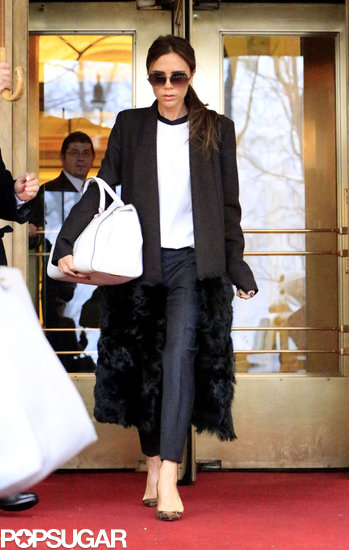 Victoria Beckham Steps Out in Style After Her Successful Show Victoria Beckham Steps Out in Style After Her Successful Show