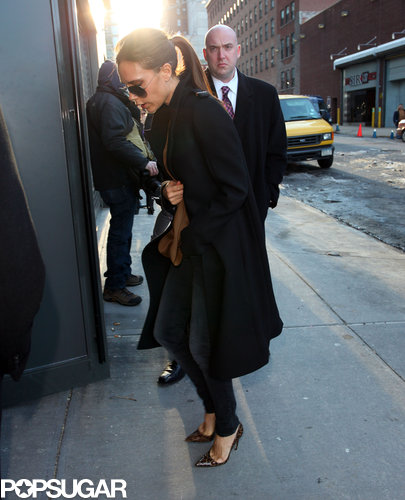 Victoria Beckham Brings Harper to Her Latest NYFW Show Victoria Beckham Brings Harper to Her Latest NYFW Show
