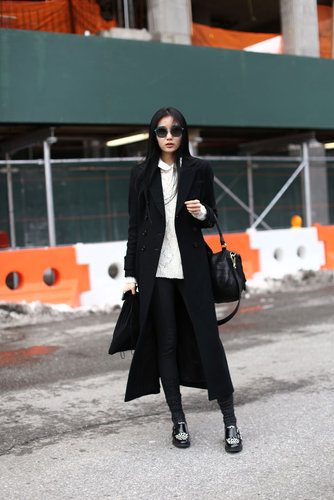 New York Fashion Week Street Style Fall 2013 New York Fashion Week Street Style Fall 2013