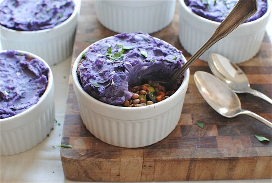 Mini Vegetarian Shepherd's Pies