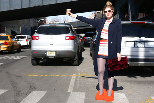 Spotted: Céline's Spring '13 slippers on the streets of NY.
Spotted: Céline's Spring '13 slippers on the streets of NY.