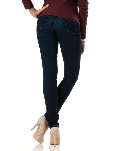 PS: I just found out that I'm expecting, but want to buy some maternity clothes now so that I can wear them for as long as possible. How do I figure out what size I'm going to be as my pregnancy progresses?
OCM: Our stores have faux bellies that we keep in our dressing rooms, so that clients can envision how the clothes they are investing in will look at various stages of their pregnancy. Another trick is to purchase styles that have a bit of stretch, like a side-ruched tee, so they will grow with you. As for bottoms, if you go with styles that feature Secret Fit Belly, which provides seamless coverage over the bump, you can wear them throughout your entire pregnancy and even after your baby is born.
AG Jeans Secret Fit Belly Jeans ($215)
PS: I just found out that I'm expecting, but want to buy some maternity clothes now so that I can wear them for as long as possible. How do I figure out what size I'm going to be as my pregnancy progresses?
OCM: Our stores have faux bellies that we keep in our dressing rooms, so that clients can envision how the clothes they are investing in will look at various stages of their pregnancy. Another trick is to purchase styles that have a bit of stretch, like a side-ruched tee, so they will grow with you. As for bottoms, if you go with styles that feature Secret Fit Belly, which provides seamless coverage over the bump, you can wear them throughout your entire pregnancy and even after your baby is born.
AG Jeans Secret Fit Belly Jeans ($215)