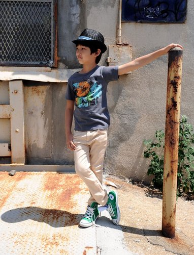 A World Fair tee and a pair of Skinny Twill Pants
A World Fair tee and a pair of Skinny Twill Pants