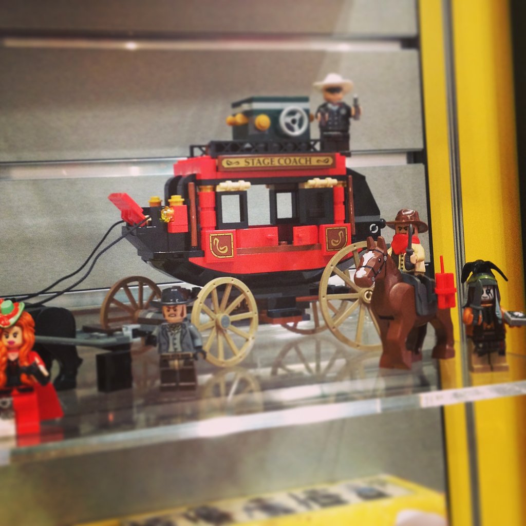 Lego's Lone Ranger collection will include this great stagecoach.
Lego's Lone Ranger collection will include this great stagecoach.
