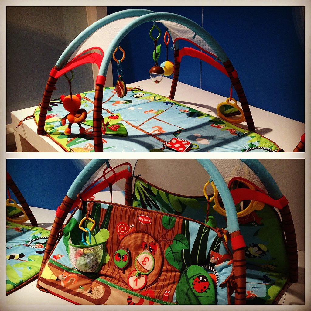 Tiny Love's new Next Generation Gym converts from a gym to a crawl-through toy/play area for mobile tots.
Tiny Love's new Next Generation Gym converts from a gym to a crawl-through toy/play area for mobile tots.
