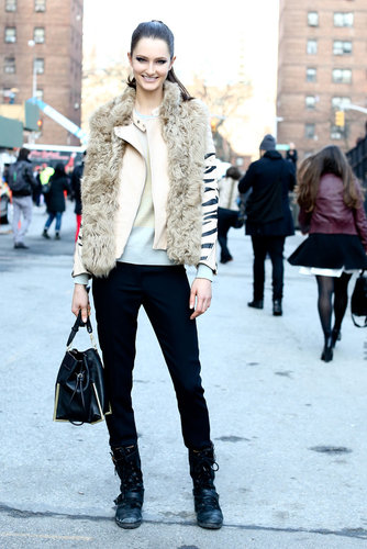 New York Fashion Week Street Style Fall 2013 New York Fashion Week Street Style Fall 2013