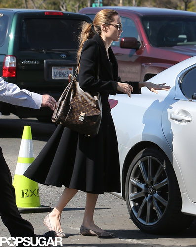 Brad and Angelina Take the Twins Out For Valentine's Day! Brad and Angelina Take the Twins Out For Valentine's Day!
