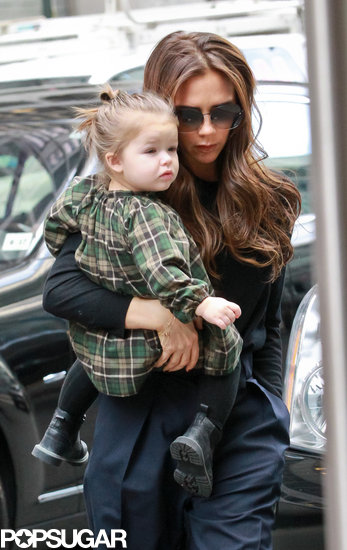 Victoria Beckham went to a toy store with Harper.
Victoria Beckham went to a toy store with Harper.