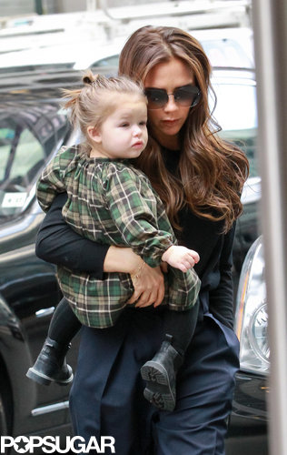 Victoria Beckham went to a toy store with Harper.
Victoria Beckham went to a toy store with Harper.
