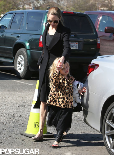 Brad and Angelina Take the Twins Out For Valentine's Day! Brad and Angelina Take the Twins Out For Valentine's Day!
