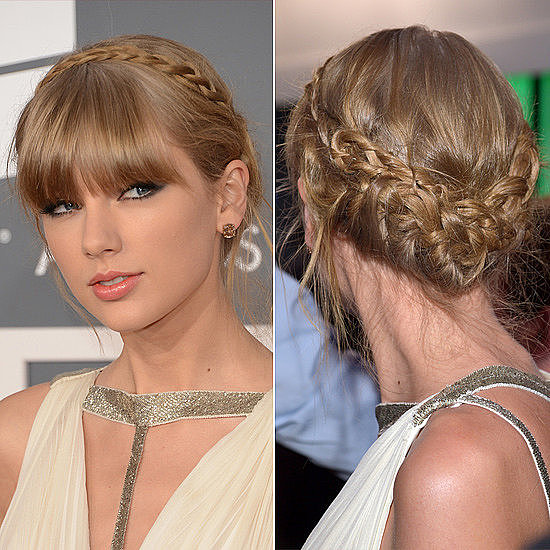 Taylor Swift's Milkmaid Braid