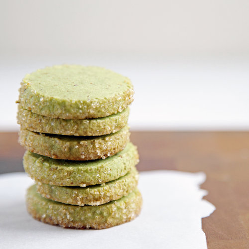 Matcha Almond Shortbread Matcha Almond Shortbread