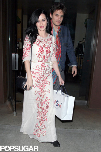 Katy Perry and John Mayer grabbed dinner in Brentwood.
Katy Perry and John Mayer grabbed dinner in Brentwood.