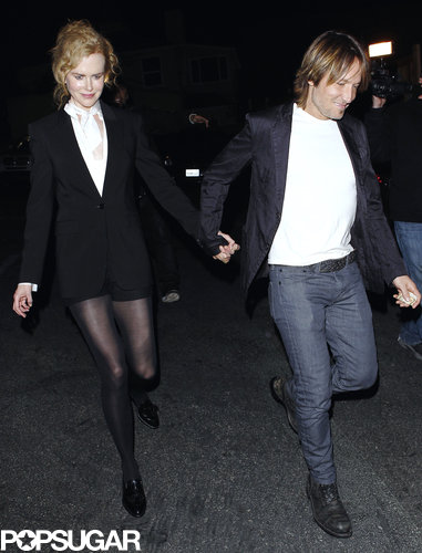 Nicole Kidman and Keith Urban walked hand-in-hand to dinner in LA.
Nicole Kidman and Keith Urban walked hand-in-hand to dinner in LA.