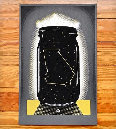 Mason Stars Georgia Print