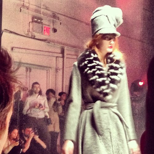 Band of Outsiders presented our favorite interpretation of the beanie yet.
Band of Outsiders presented our favorite interpretation of the beanie yet.