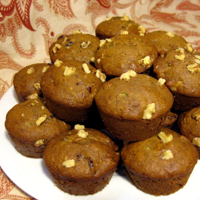 Recipe For Banana Cranberry Zucchini Muffins Recipe For Banana Cranberry Zucchini Muffins