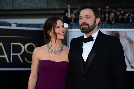 Jennifer Garner gave her husband, Ben Affleck, the look of love.
Jennifer Garner gave her husband, Ben Affleck, the look of love.