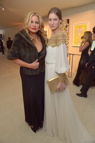 Jennifer Coolidge and Laetitia Casta hung out inside Elton John's Oscar party in LA.
Jennifer Coolidge and Laetitia Casta hung out inside Elton John's Oscar party in LA.