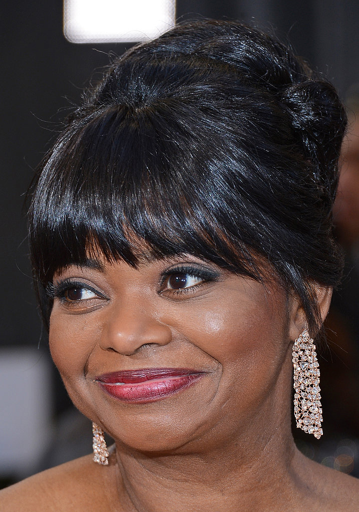 Octavia Spencer on the red carpet at the Oscars 2013.
Octavia Spencer on the red carpet at the Oscars 2013.