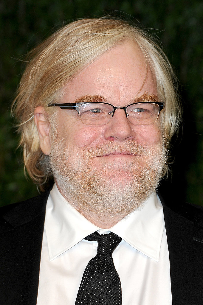 Philip Seymour Hoffman arrived at the Vanity Fair Oscar party on Sunday night.
Philip Seymour Hoffman arrived at the Vanity Fair Oscar party on Sunday night.