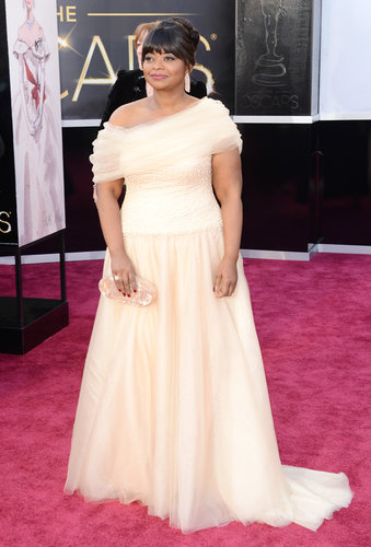 Octavia Spencer on the red carpet at the Oscars 2013.
Octavia Spencer on the red carpet at the Oscars 2013.