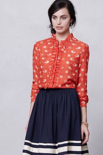 Frill Blouse