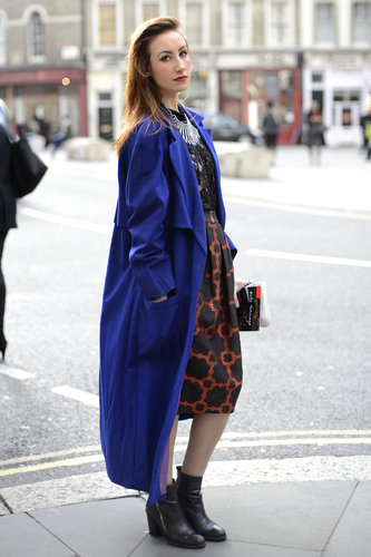 London Fashion Week Street Style Fall 2013 London Fashion Week Street Style Fall 2013