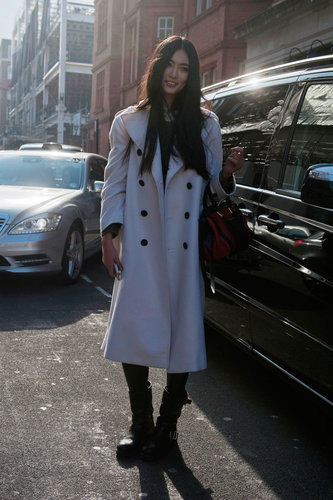 London Fashion Week Street Style Fall 2013 London Fashion Week Street Style Fall 2013