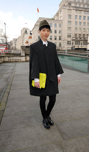 London Fashion Week Street Style Fall 2013 London Fashion Week Street Style Fall 2013